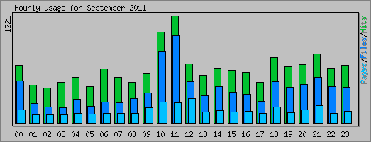 Hourly usage