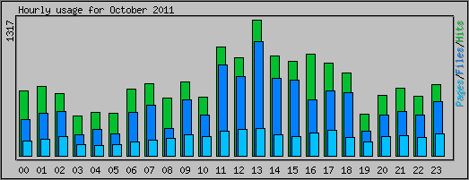 Hourly usage