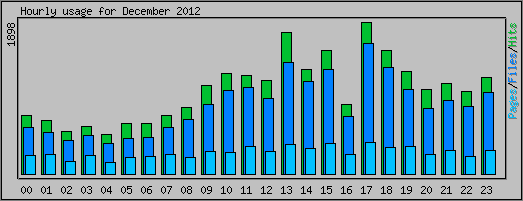 Hourly usage