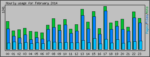 Hourly usage