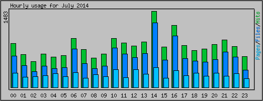 Hourly usage